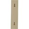 Ekena Millwork 2 1/2"W x 10 3/4"D x 10 1/4"H Reece Shelf Bracket, Rubberwood BKT02X10X10RERW - alternate 4